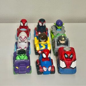 Marvel Spidey and His Amazing Friends Minis 9 Pieces